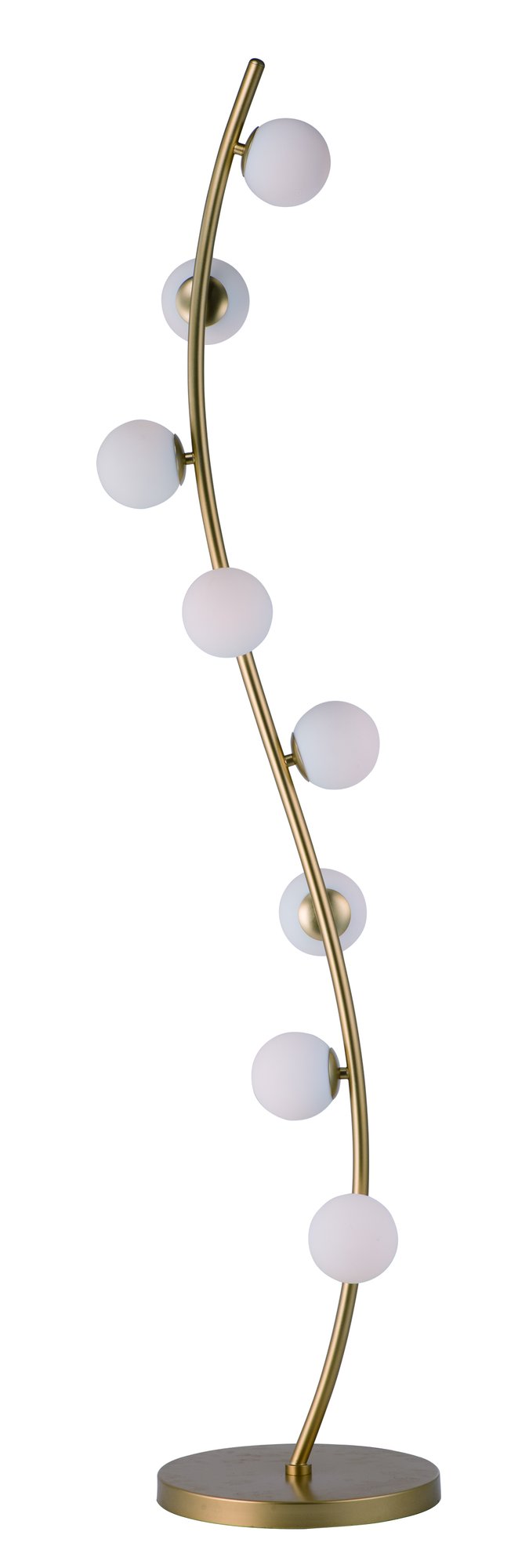 Rover LED Floor Lamp in Metallic Gold