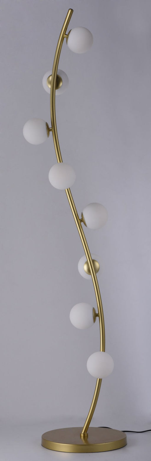 Rover LED Floor Lamp in Metallic Gold