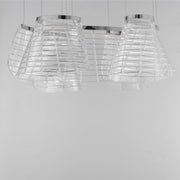 Tartan 3-Light LED Pendant in Polished Chrome