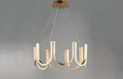 You LED Pendant in Brushed Champagne
