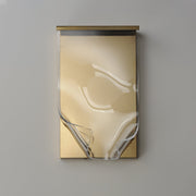 Rinkle LED Wall Sconce in French Gold