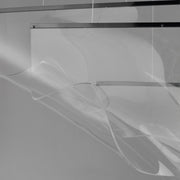 Rinkle 3-Light Linear LED Pendant in Brushed Gunmetal
