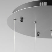 Rinkle 3-Light LED Multi Pendant in Brushed Gunmetal