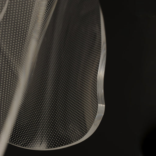 Rinkle Rectilinear LED Pendant in Brushed Gunmetal