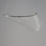 Rinkle Modular 1-Light LED Pendant in Brushed Gunmetal