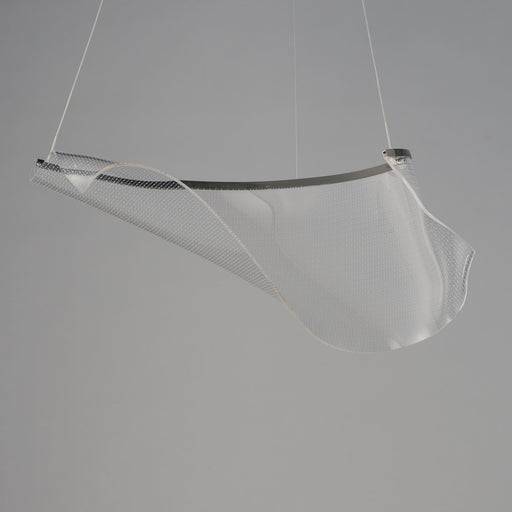Rinkle Modular 1-Light LED Pendant in Brushed Gunmetal
