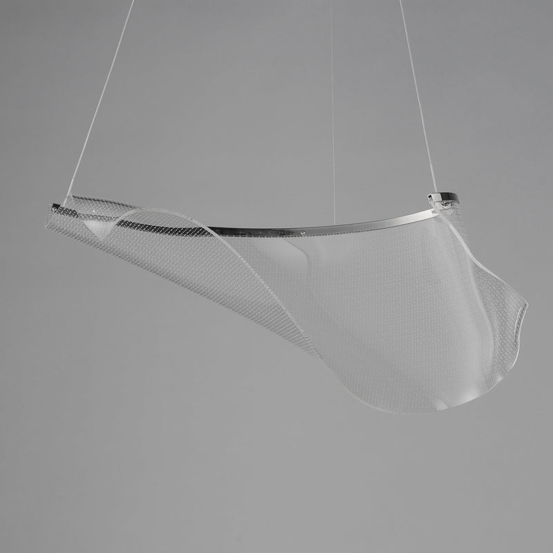 Rinkle Modular 1-Light LED Pendant in Polished Chrome