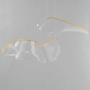 Rinkle Modular 2-Light LED Pendant in French Gold