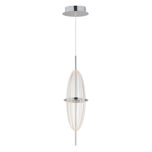 Quasar LED Mini Pendant in Polished Chrome