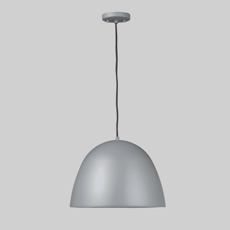 Fungo 24" LED Pendant in Dark Gray / Coffee