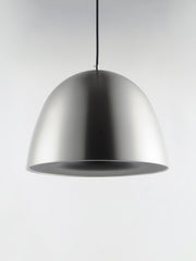 Fungo 24" LED Pendant in Satin Nickel / Black