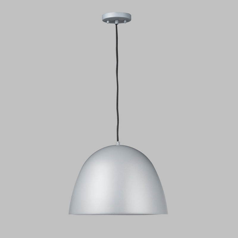 Palla 20" LED Pendant in Dark Gray / Coffee