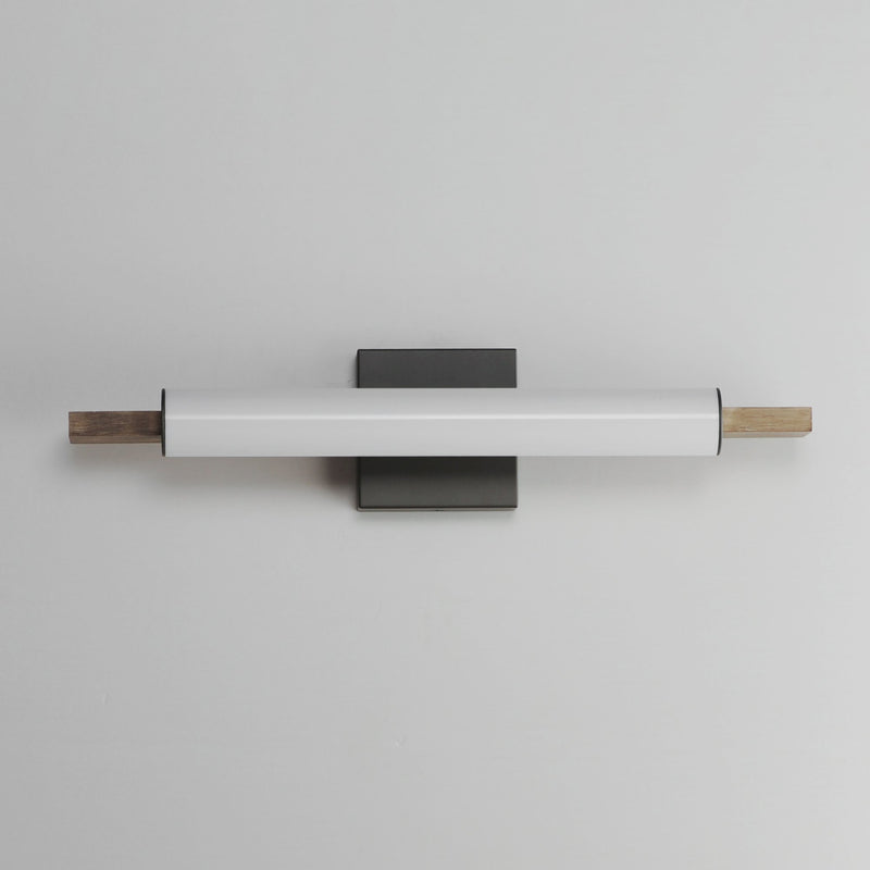 Joist 22" LED Bath Vanity Light in Driftwood / Charcoal
