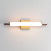 Joist 22" LED Bath Vanity Light in Antique Brass
