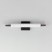 Joist 22" LED Bath Vanity Light in Walnut / Black