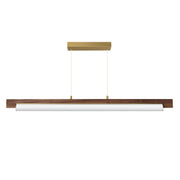 Joist 45" LED Horizontal Pendant in Antique Brass