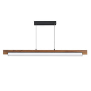 Joist 45" LED Horizontal Pendant in Walnut / Black