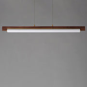 Joist 45" LED Horizontal Pendant in Antique Brass