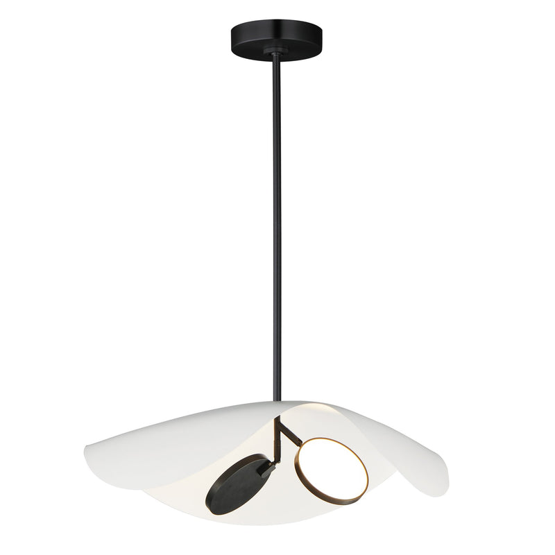 Carmen 24" LED Pendant in Black