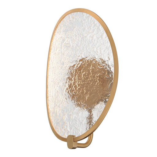 Moonscapes Wall Sconce in Brushed Champagne