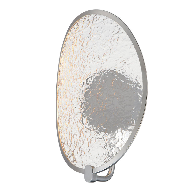Moonscapes Wall Sconce in Polished Chrome