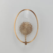 Moonscapes Wall Sconce in Brushed Champagne