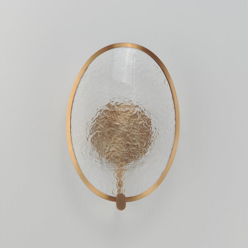 Moonscapes Wall Sconce in Brushed Champagne