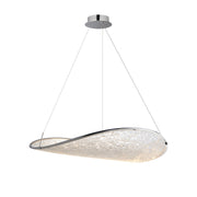 Moonscapes 23" Wide LED Pendant in Polished Chrome