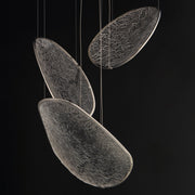 Moonscapes 3-Light LED Pendant in Polished Chrome