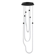 Soleil 3-Light LED Pendant in Black