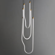 Soleil 3-Light LED Pendant in Natural Aged Brass