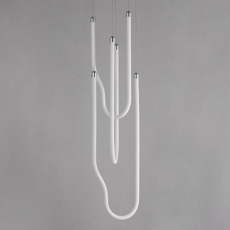 Soleil 3-Light LED Pendant in Polished Chrome