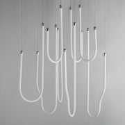 Soleil 8-Light LED Pendant in Polished Chrome