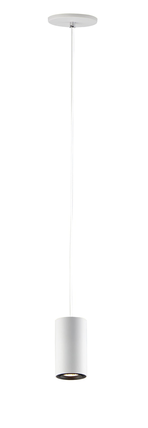 Dwell 6.25" Tall LED Pendant in White