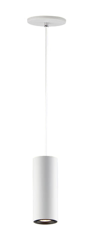 Dwell 11.75" Tall LED Pendant in White