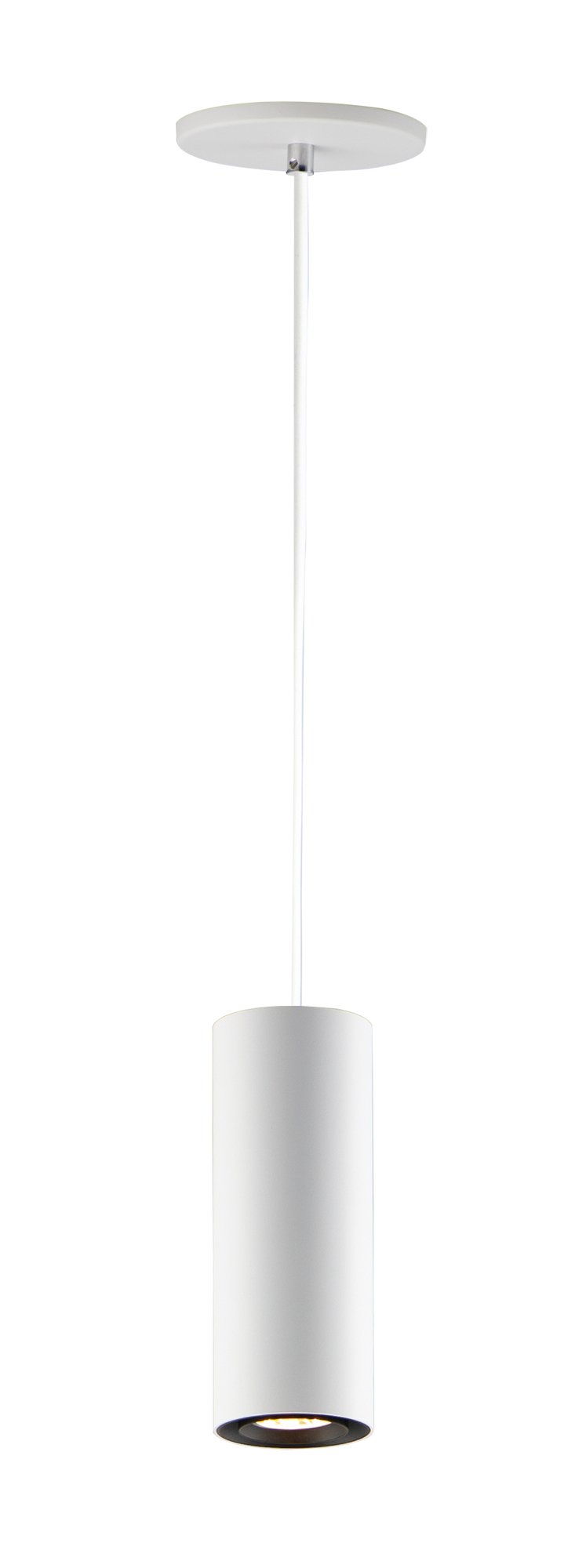 Dwell 11.75" Tall LED Pendant in White