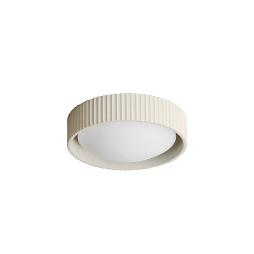 Souffle 10" LED Flush Mount in Chaulk White