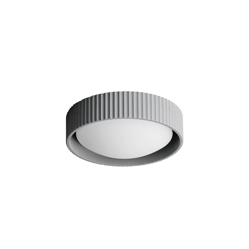 Souffle 10" LED Flush Mount in Gray