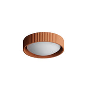 Souffle 10" LED Flush Mount in Terra Cotta