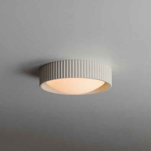 Souffle 10" LED Flush Mount in Chaulk White
