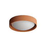 Souffle 14" LED Flush Mount in Terra Cotta