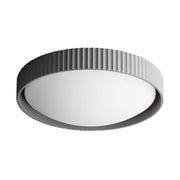 Souffle 18" LED Flush Mount in Gray