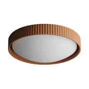 Souffle 18" LED Flush Mount in Terra Cotta