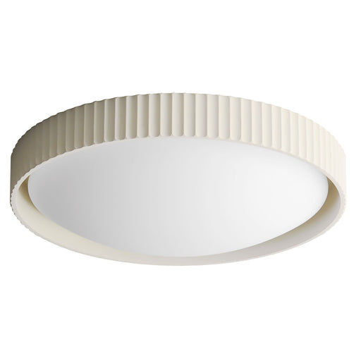 Souffle 22" LED Flush Mount in Chaulk White