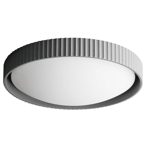 Souffle 22" LED Flush Mount in Gray