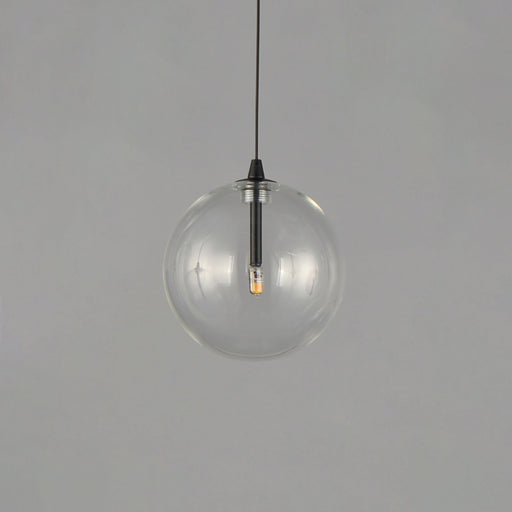 Global 1-Light LED Pendant in Black