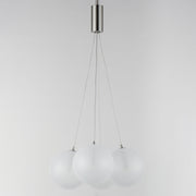 Burst 4-Light LED Pendant in Satin Nickel