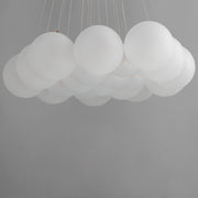 Burst 20-Light LED Pendant in Gold