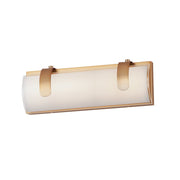 Clutch 13" LED Bath Vanity in Gold