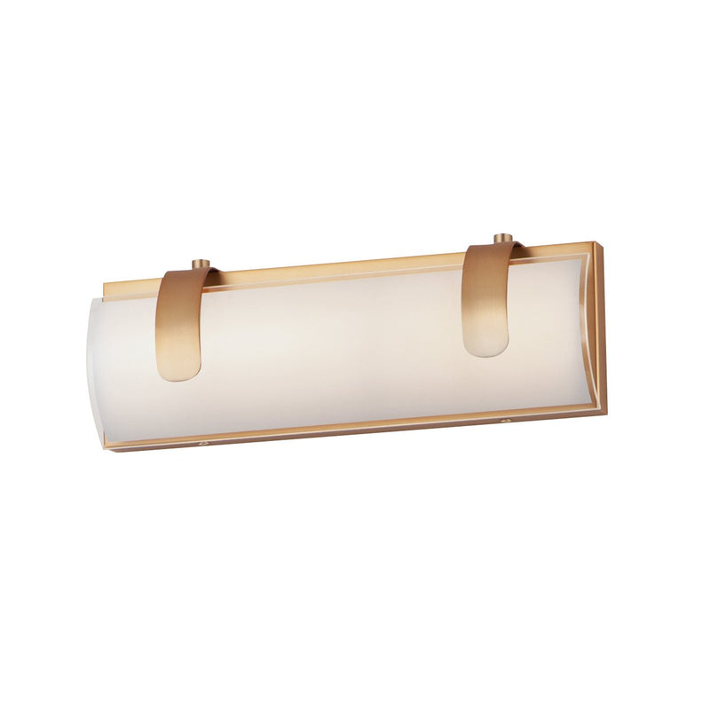 Clutch 13" LED Bath Vanity in Gold